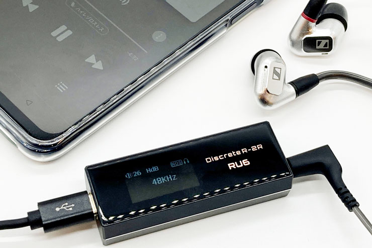 オーディオ機器 ポータブルプレーヤー 試聴レビュー】小型USB-DAC「Cayin RU6」はR-2Rラダー構成！？他とは 