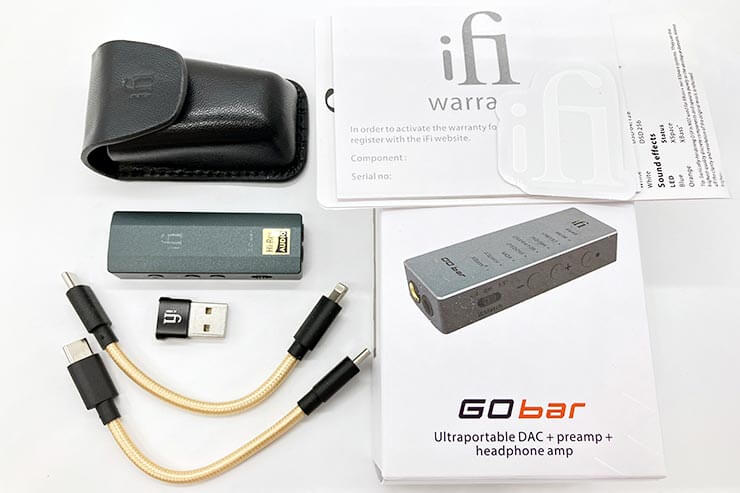 音質レビュー】iFi Audio GO barは驚きの高出力で注目の小型USB-DAC