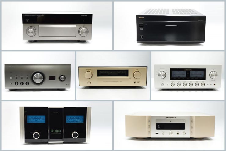 メーカーごとのアンプの特徴について一覧用画像