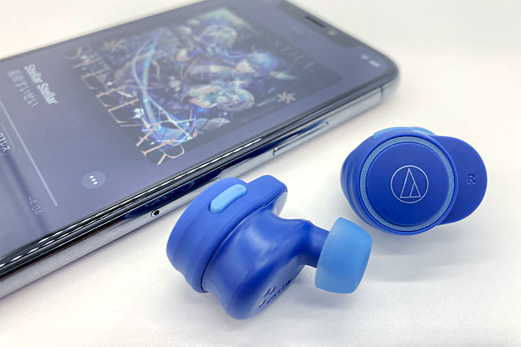 ATH-CK1TWとiPhone X