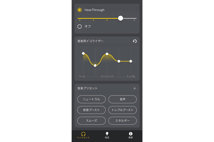 イコライザーイメージ