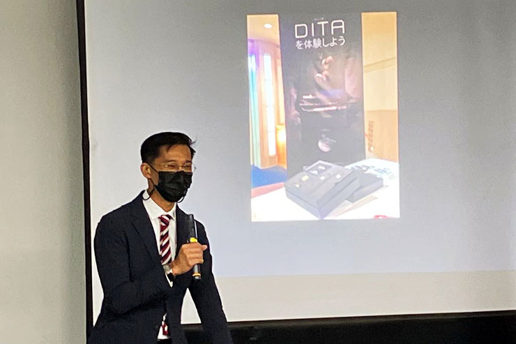 DITA Audio代表・ダニー氏イメージ