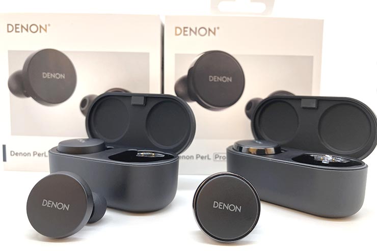 Denon perL Pro 高級ワイヤレスイヤホン
