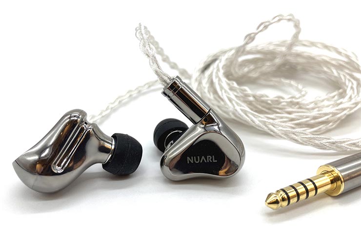 NUARL Overture HDSS Hi-Res Stereo Earphones レビュー | 24通りのサウンドチューニングが楽しめるハイクラス有線イヤホン