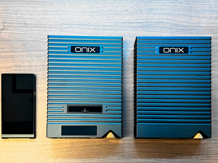 ONIX Miracleのオーディオシステム3点の画像