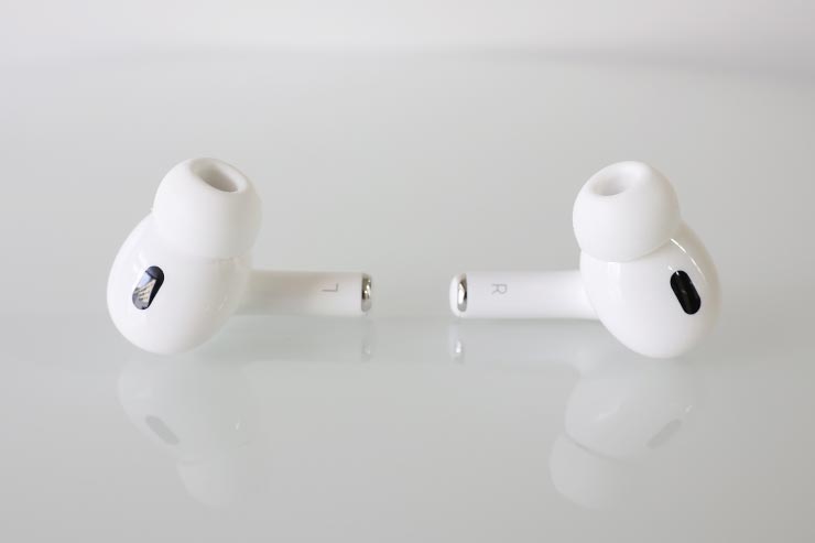 AirPods Pro（第2世代）のイヤホン本体イヤーピースの画像