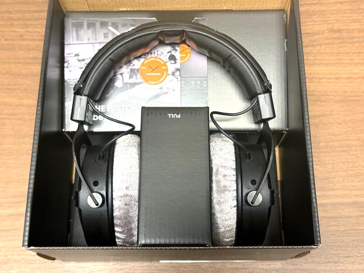 DT 770 PRO X Limited Editionのパッケージ内の画像