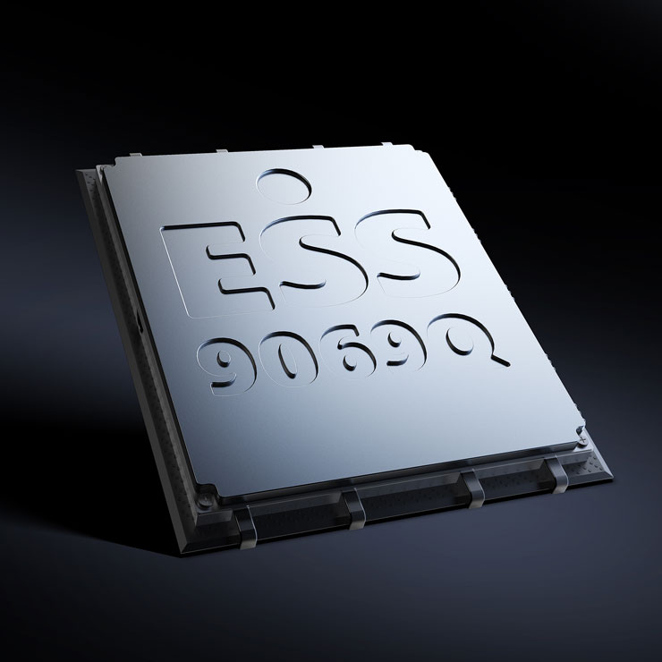 ESS社のDACチップ・ES9069Q搭載