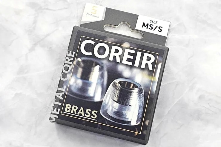  日本ディックス COREIRレビュー | ノズル部に金属パーツを埋め込んだ新イヤーピース ブログイメージ