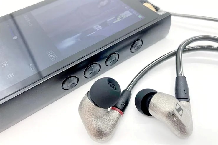 SENNHEISERのイヤホンの画像