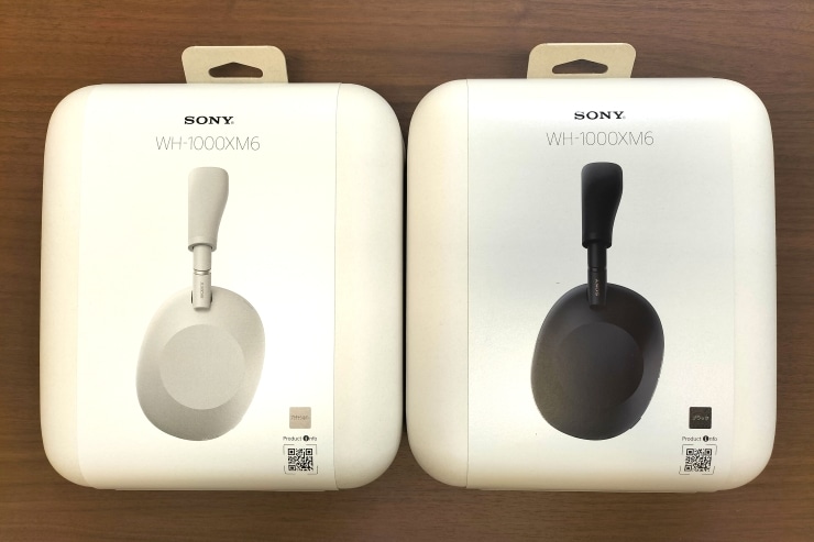 SONY WH-1000XM6パッケージの画像