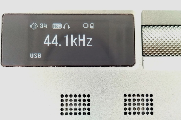 Cayin RU9のソリッドステートサウンドモード画像
