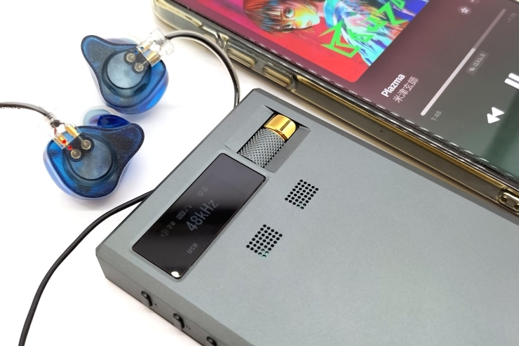 Cayin RU9（USB接続）とFitEar TG334の画像