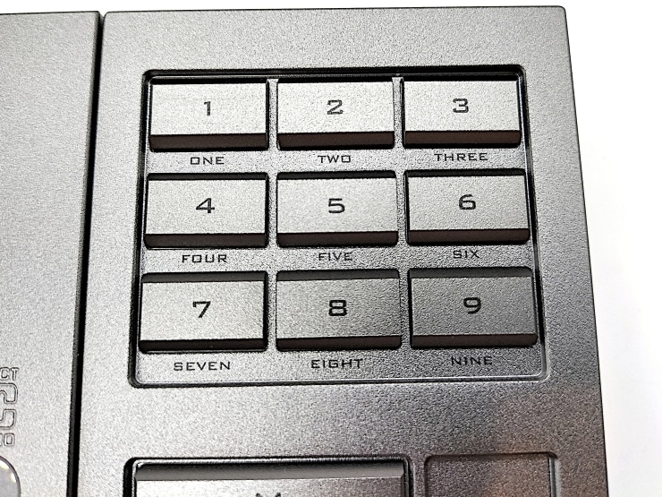 CONCEPT Rの数字キー