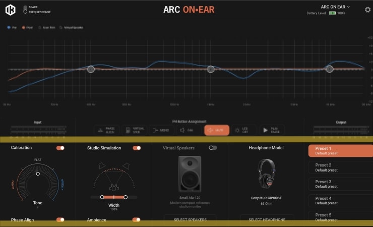 ソフトのメイン設定画像