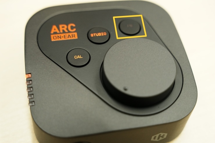 ARC ON・EARのFNボタンの画像