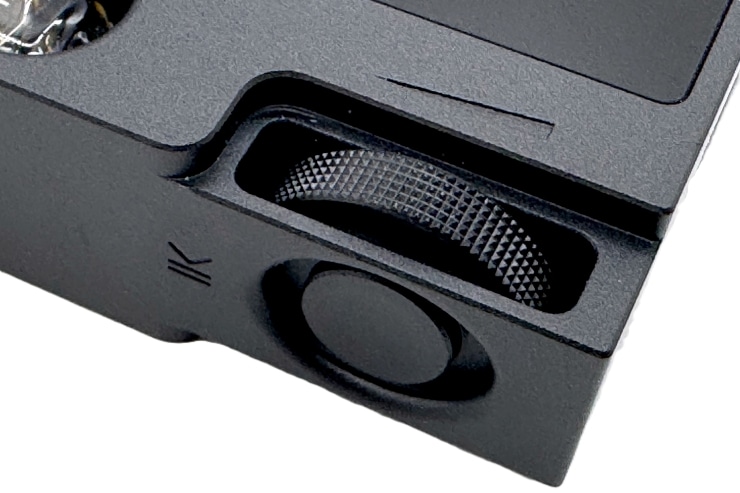 Shanling UA7のボリュームノブの画像