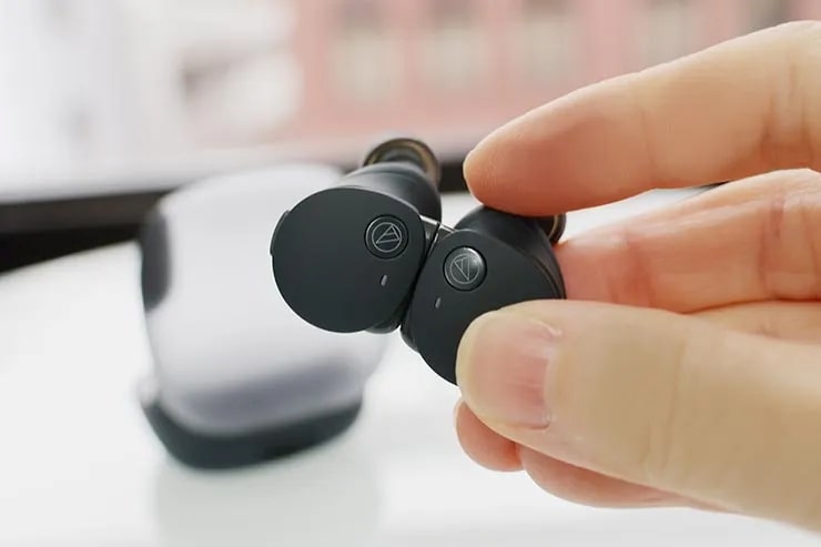 ワイヤレスイヤホンの画像