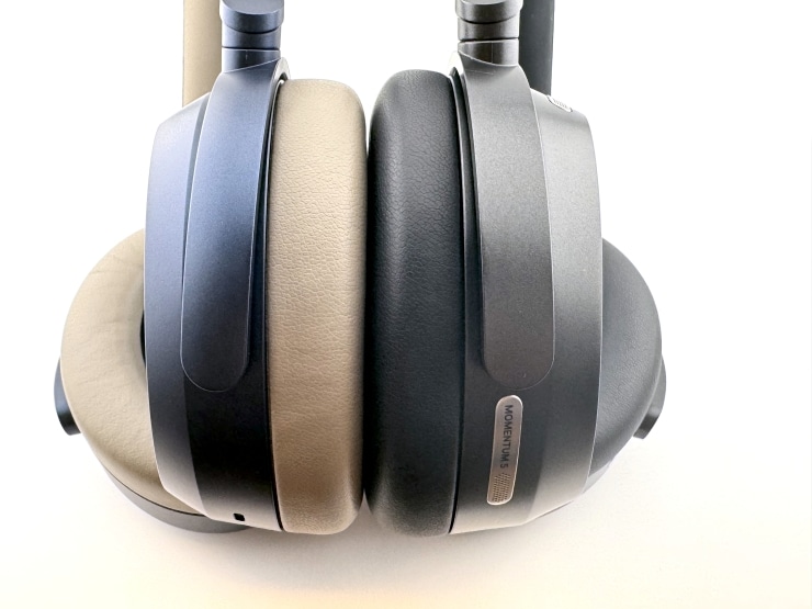 SENNHEISER MOMENTUM 4と5のイヤーパッド画像