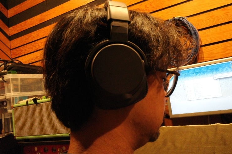 FitEar Origin-1の装着画像