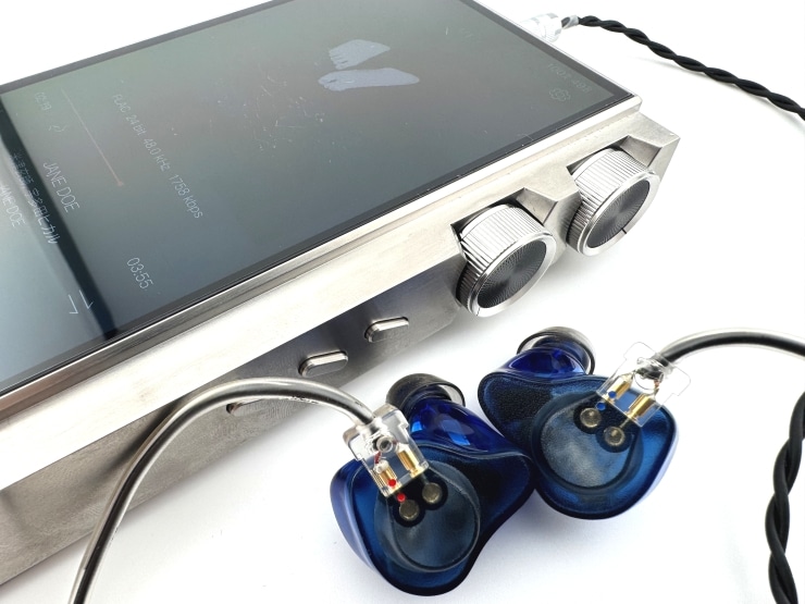 iBasso Audio DX340MAXとFitEar TG334の画像