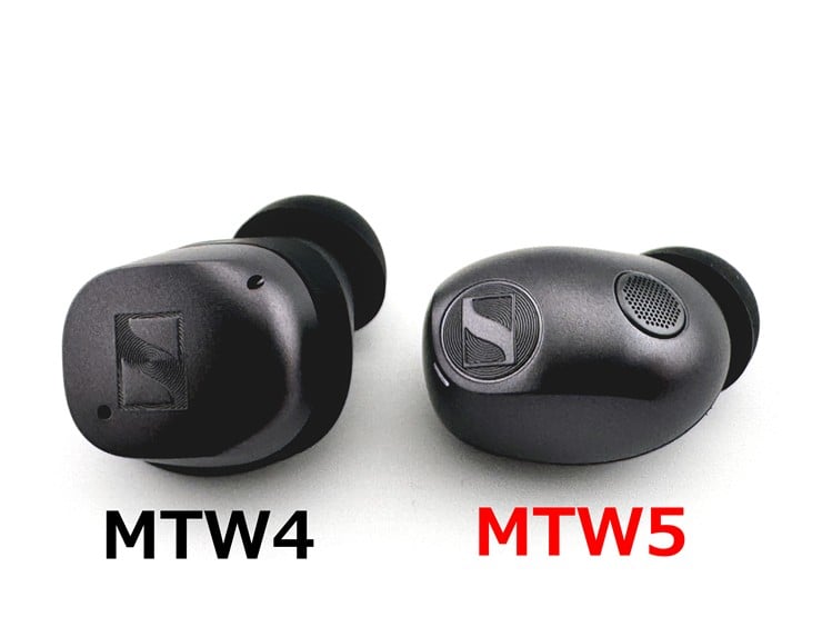 左：MOMENTUM True Wireless 4、右：MOMENTUM True Wireless 5