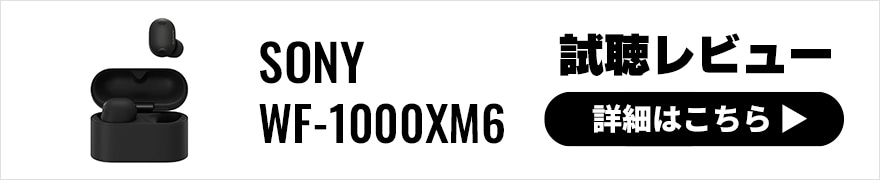 SONY WF-1000XM6 レビュー | 前モデルXM5ユーザーは買い替えるべき?XM6の進化点とおすすめユーザー