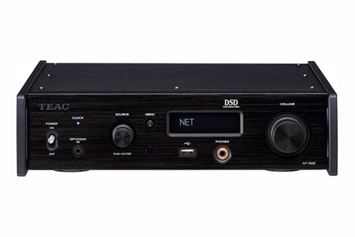 アンプ内蔵の「TEAC NT-505-X」画像