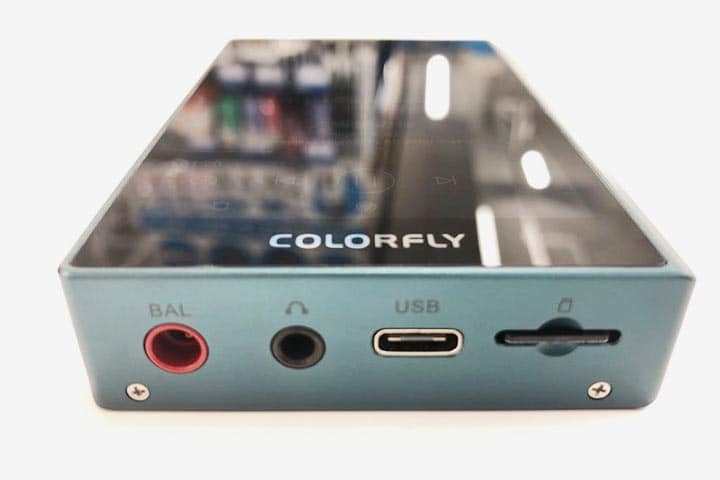 DACを4基搭載のDAP「COLORFLY U6」画像