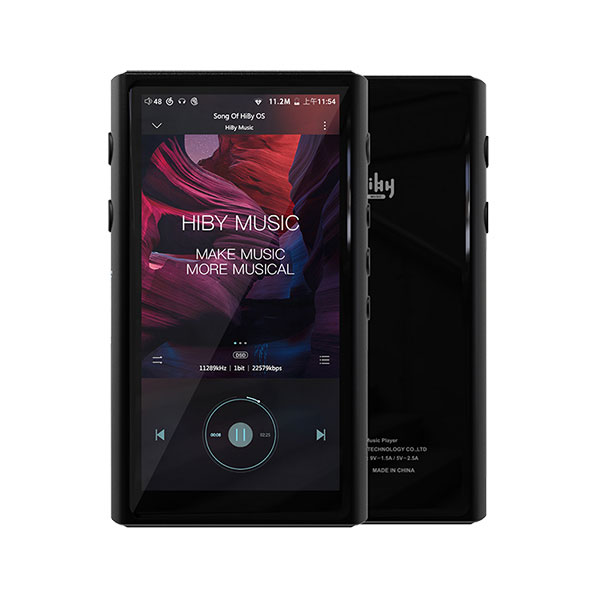 オーディオ機器 ポータブルプレーヤー HiByMusic (ハイビーミュージック) R5 Black｜ポータブルプレーヤー 