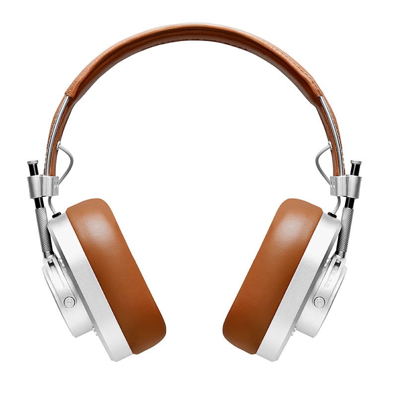 MH40 Wireless Over Ear Headphone - SIlver/Brown MH40S2-W