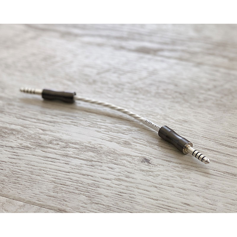 Zillion Sheep NU-2 mini-mini cable 4.4mm 5極 トープラ販売製 CINQBES 純銅材 銀メッキプラグ仕様