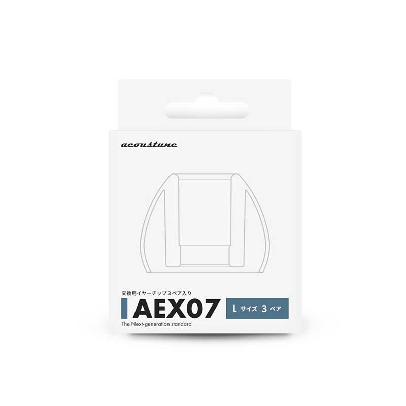 AEX07イヤーチップ Lサイズ 3ペア AEX07-L