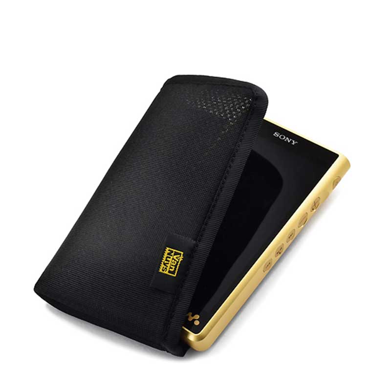 SONY NW-WM1ZM2／NW-WM1AM2用 キャリングケース／ファスナー 専用オプション ケースを付けずに収納する場合の保護ケース E314