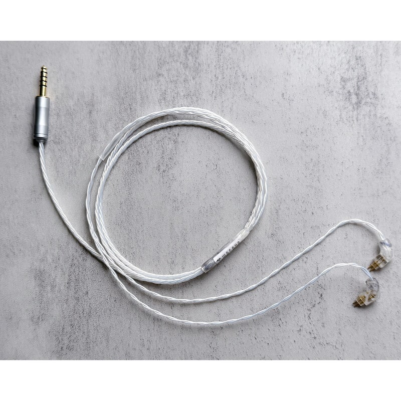 Meridian Q -“NDT” edition- / WAGNUS. Original 4.4mm 5-pole Plug EIR - “ORO” / Custom 2pin / NDT製法仕様 ロゴ&イヤーコネクタアートワーク