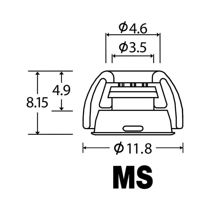 SednaEarfit MAX for AirPods Pro [イヤーピース MSサイズ2ペア]