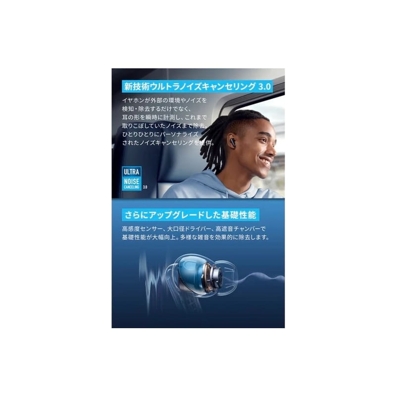 Soundcore Liberty 4 NC ブラック［A3947N11］