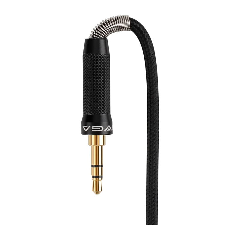 SIV-PHN ヘッドホン用ケーブル 3.5mm - 2.5mm 2極(LR) (ブラック) [SIV-PHN-3.5 BLK-2.5mm2極(L/R)]