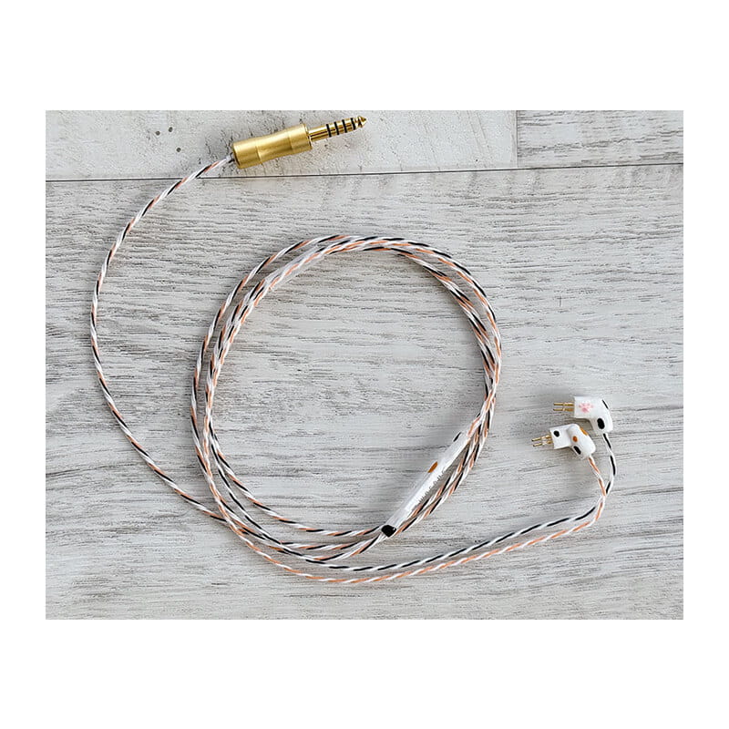 EFFECT AUDIO AresⅡ + 2pin ねむる 4.4mm イヤホンケーブル