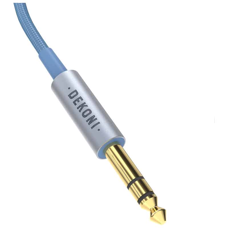 Ensemble Cables HP-Split 6.35mm-64” ブルー [CBZ-HP-64-CL-3.5]