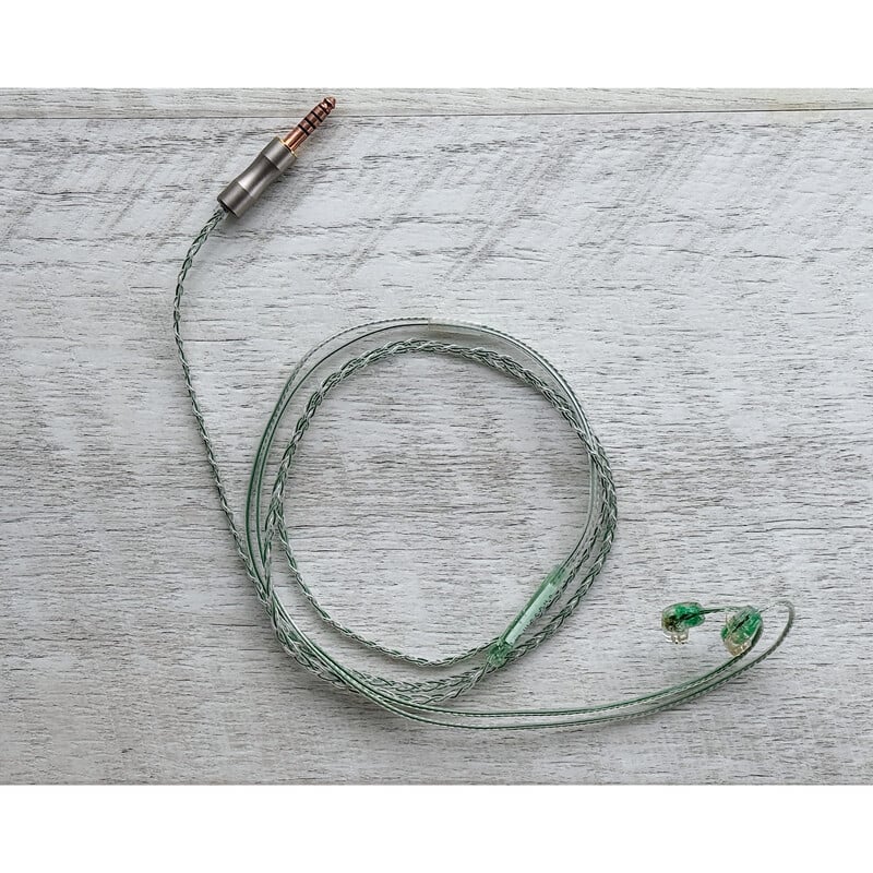Vintage No.052 Liberty Bell / 4.4mm 5極 トープラ販売製 CINQBES 純銅材 無メッキプラグ / Custom 2pin / ロゴ＆イヤーコネクタアートワーク