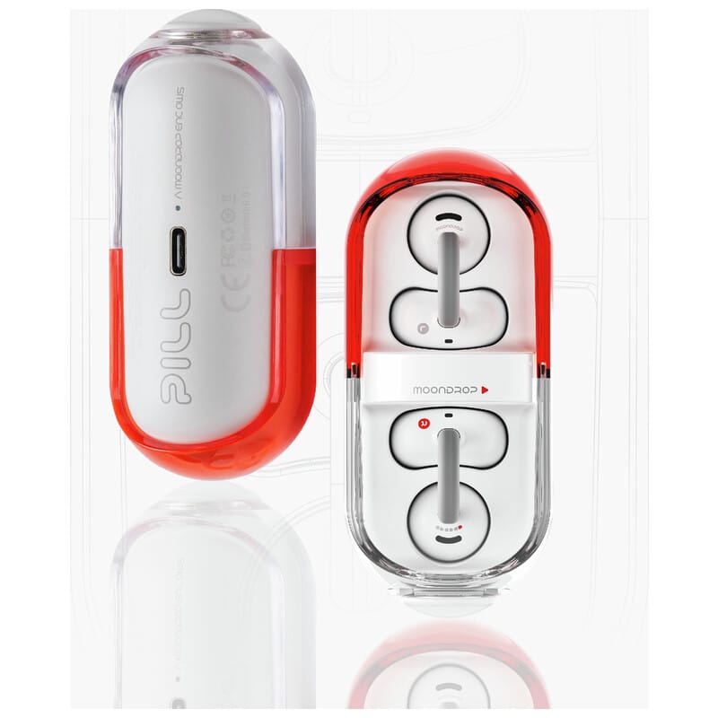 Pill ミュージックカプセル レッド