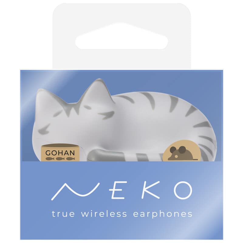 NEKO true wireless earphone サバトラ [HP-C28BTS]