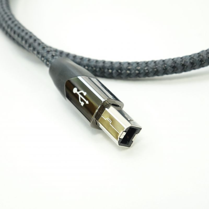 audioquest (オーディオクエスト) USB 2 Carbon 0.75m AtoB [USB2/CAR/0.75M/AB]｜オーディオアクセサリー  (Audio Accessories)｜中古｜フジヤエービックネットショップ