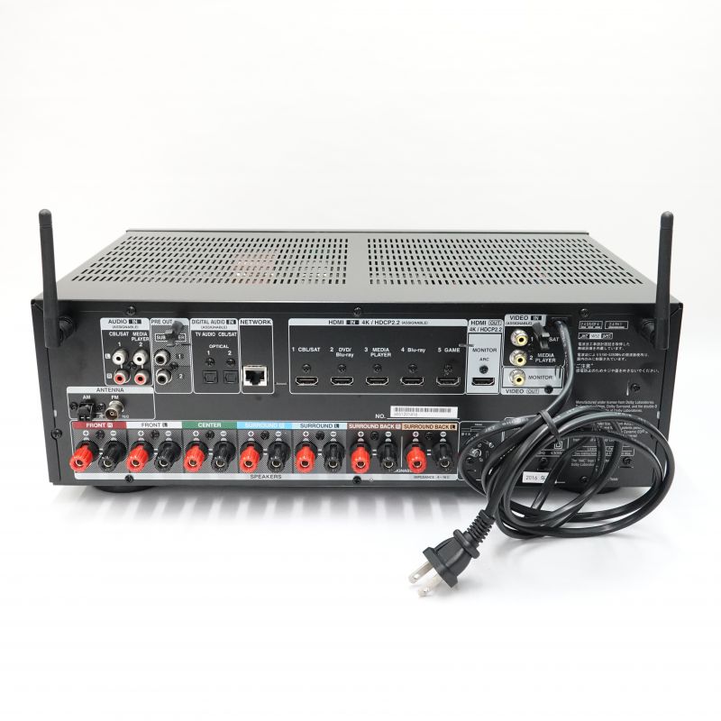 DENON (デノン) AVR-X1300W-K｜AVアンプ (AV Amplifier)｜中古｜フジヤ