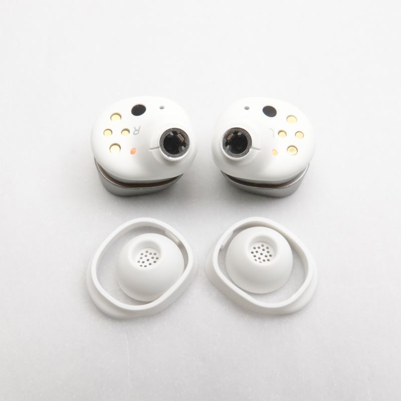 未使品 MTW4ホワイトシルバー 【左側のみL】 SENNHEISER MOMENTUM True Wireless 4 [MTW4 White Silver] 中古