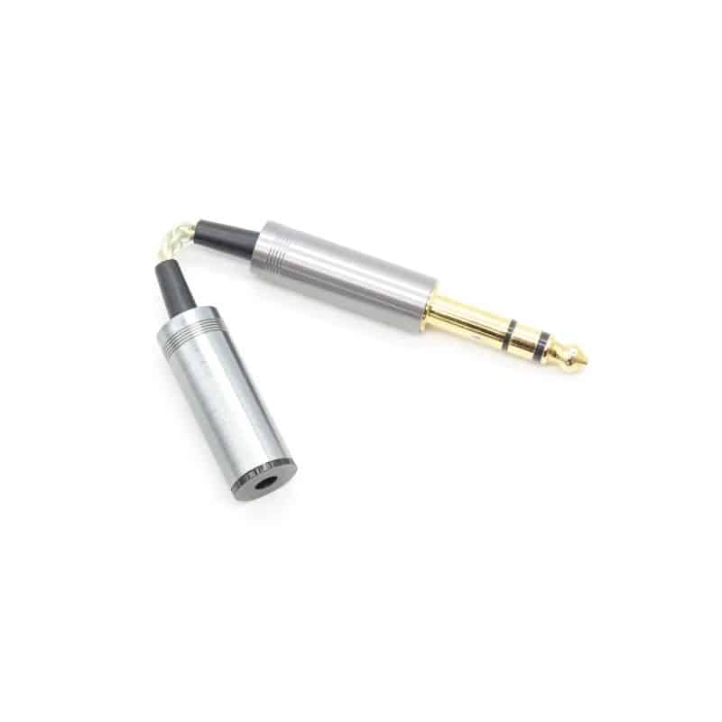 6.3mm OFC プラグ ⇔ 3.5mmジャック 変換ケー [NBH1-26-002]