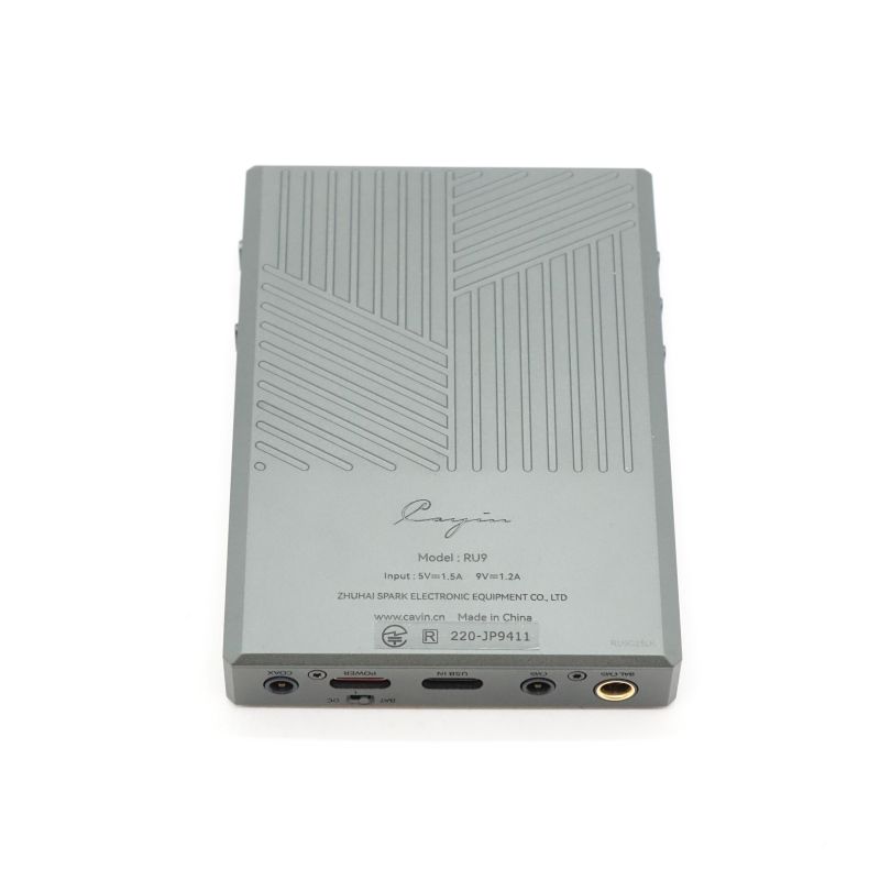 RU9 ポータブルNutube USB DAC/アンプ