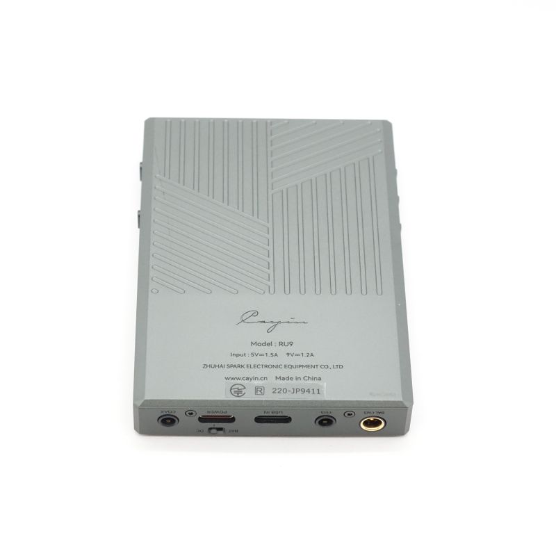 RU9 ポータブルNutube USB DAC/アンプ