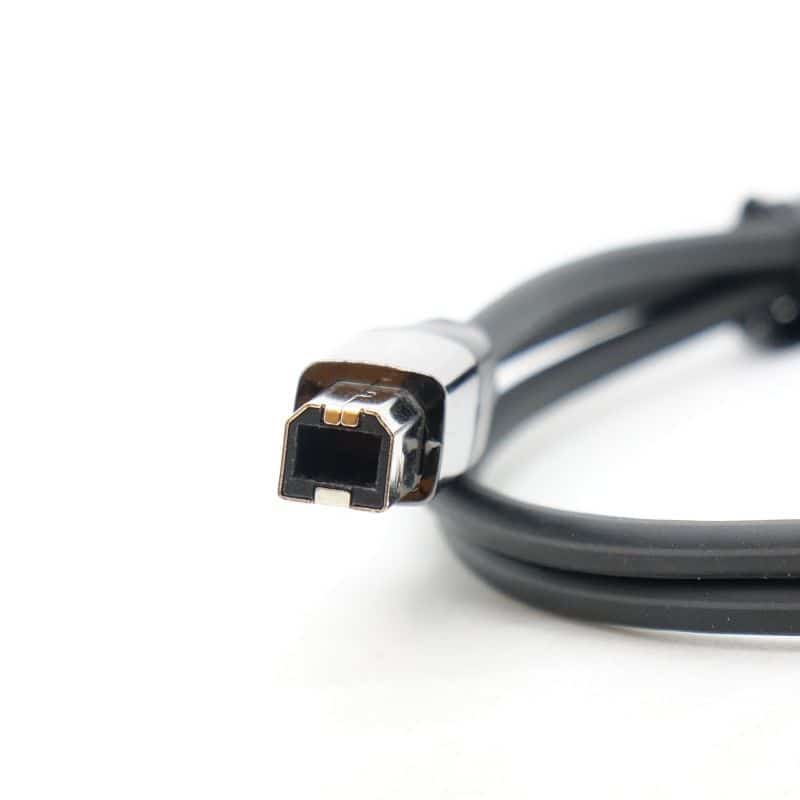 AudioQuest USBケーブル USB2/CAR/0.75M 中古美品 audioquest USB 2 Carbon 0.75m CtoB [USB2/CAR/0.75M/CB] AB+ランク